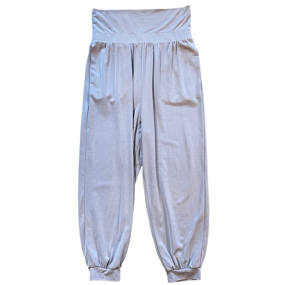 Oysho Sport Modal Blend Balloon Joggers in Taupe - Picture 2 of 8